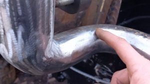 Выхлопная на мтз 80 ( мой вариант )