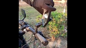 Зеркало заднего вида EasyDo для велосипеда с Алиэкспресс.Крепится на руль.Крепёж из алюминия.