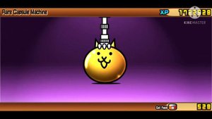 The battle cats открытие капсул выпал Uber кот