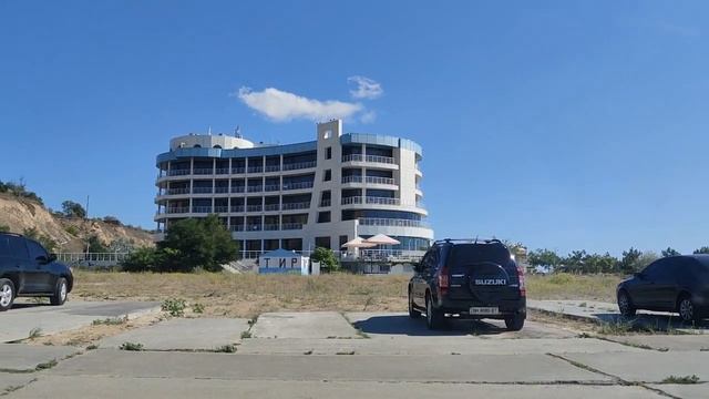 Обзор пляжа Каролино-Бугаз, Одесская обл.,август 2020. Ничего себе цены за парковку! смотреть онлайн