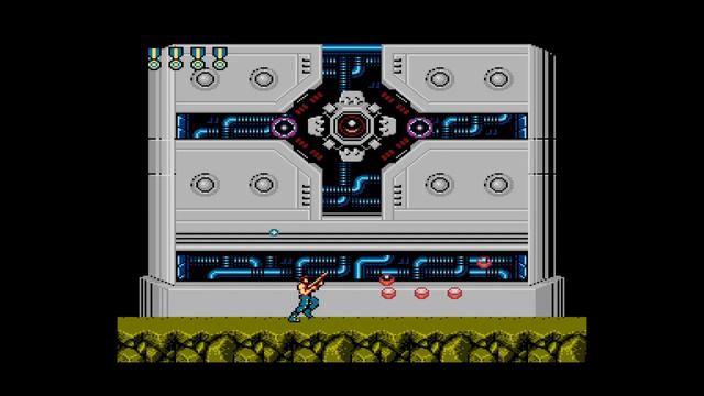 Contra II. 05. Босс Боевой центр