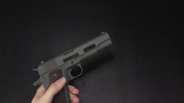 Unboxing & Overview: Cybergun/KWC Colt M1911A1 parkerized CO2 GBB pistol [4K] смотреть онлайн