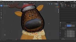 #12 Шерстяной олень в Blender