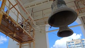 Дарья, колокольный звон в Соборе Кирилла и Мефодия, город Самара