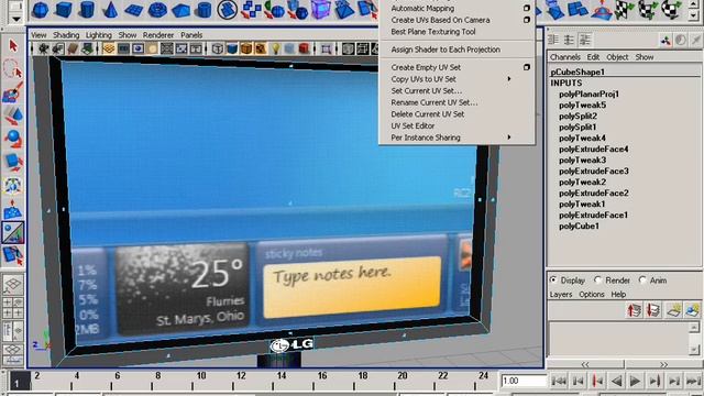 Monitor LCD Autodesk Maya - Parte 2/2 смотреть онлайн
