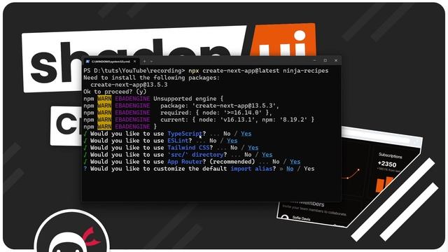 Shadcn UI Crash Course #1 - Introduction & Setup