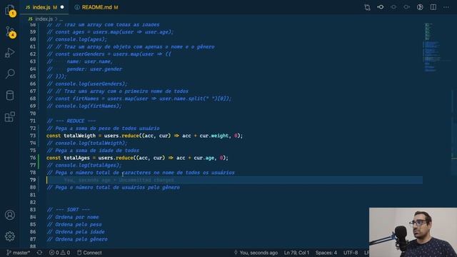 Arrays com Javascript - Reduce
