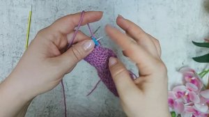 ?ХИТ! Вязаные носочки на двух спицах ? Бесшовные носки. Мастер-класс.