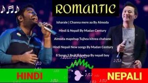 Nepali ♡ Hindi Mapshup || Hindi Nepali mixed songs collection by Nepali Singer ? Part 1