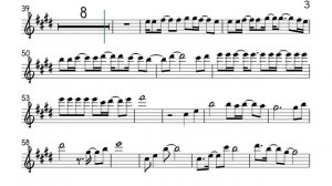 Close To You Samba Alto Sax Sheet Music Backing Track Play Along Partitura