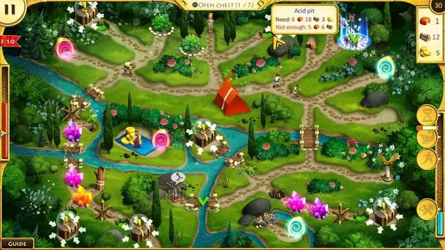 12 Labours of Hercules V: Kids of Hellas Level 3.10 Guide смотреть онлайн