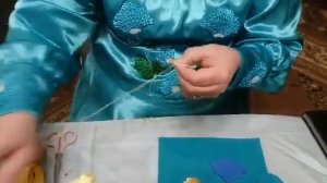 Мастер класс по ушковой технике вышивки