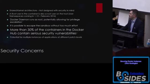 Defense03 Securing Docker Instances Chris Huntington смотреть онлайн