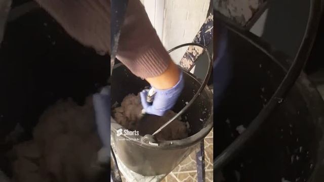 Жидкие обои на потолке из ГКЛ