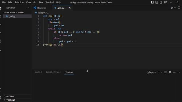 What is GCD ?.. in Python? смотреть онлайн