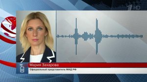Официальный представитель МИД России прокомментиро...ерлина по ситуации вокруг отравления Навального