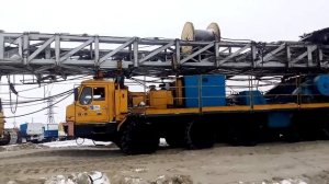 Буровая установка МБУ-120 на базе ураган