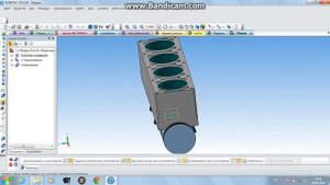 Делать было нечего - сделал двигатель в КОМПАС 3D
