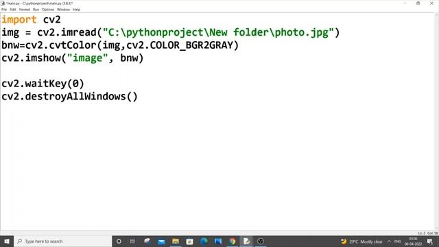 Unicode error 'unicodeescape' codec can't decode bytes in position solved in python opencv смотреть онлайн