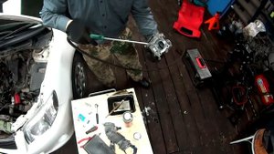 Чистим + обучаем  электронную заслонку Toyota Fielder