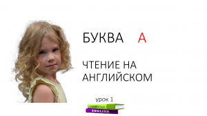 Чтение буквы А на английском языке