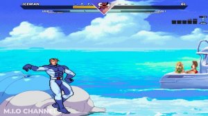 Iceman vs GL (Kazecat MUGEN Battle)