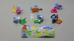 БЕГЕМОТЫ - THE HIPPOS FAMILY - 2022 - Kinder Surprise - Киндер Сюрприз - СЕМЕЙКА БЕГЕМОТОВ