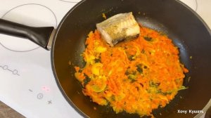 ВКУСНЫЙ МИНТАЙ В СЛИВОЧНО-СМЕТАННОМ СОУСЕ☺️