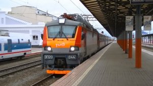 РЖД ЭП20-044 с поездом №36 Москва - Нижний Новгород