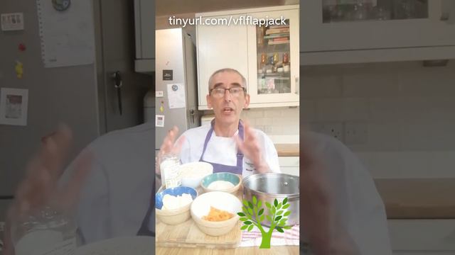 Easy VEGAN FLAPJACKS 🌱🍯 Irresistible Plant-Based Goodness! #VeganSnacks смотреть онлайн