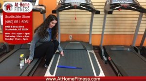 Treadmill Belt Lubrication Guide - Tutorial from AtHomeFitness.com Scottsdale