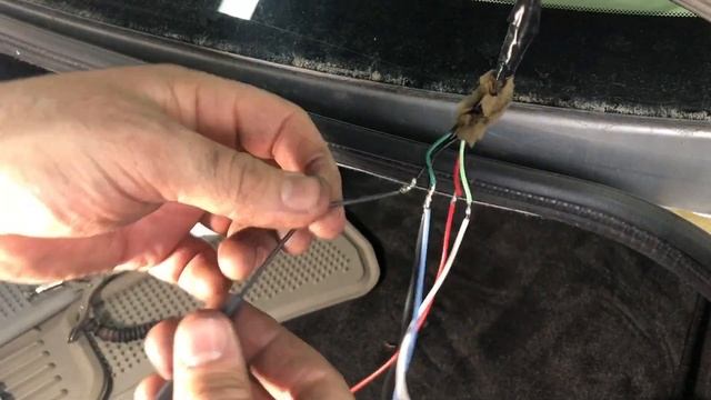 Trunk wiring harness. смотреть онлайн