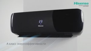 Инверторные кондиционеры BLACK CRYSTAL DC Inverter от HISENSE _ Cплит-системы Хайсенс Блек Кристал