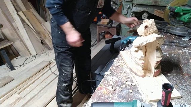 Тест инструмента по дереву насадки комбо. / Стамеска/ ./ Бур/./ Фреза /. / Резьба по дереву/. смотреть онлайн