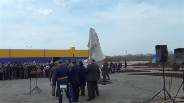 Ульяновск. Открытие памятника В. Ф.  Маргелову