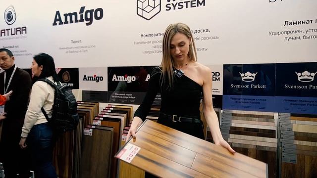 Немецкий ламинат Kronotex в обход санкциям , что сейчас можно привезти в РФ? Обзор  MosBuild 2023