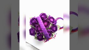 Корзинка из фетра с цветами своими руками. Корзинка из фетра