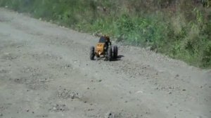 Самодельная Багги rc на радиоуправлении из бензопилы