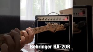 New Guitar Amp Behringer HA-20R