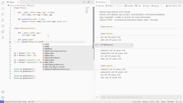 Learn Complete Python - # Day 35 - Subclasses & Polymorphism In Python | OOP in Python