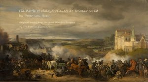 The Battle of Maloyaroslavets 24 October 1812 by Peter von Hess