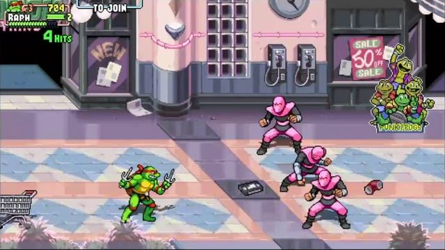 PS 4 Teenage Mutant Ninja Turtles Shredders Revenge Episode 6 Mall MeltDown Прохождение