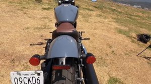 INDIAN SCOUT BOBBER TWENTY  PRUEBA REVIEW BLITZ RIDER