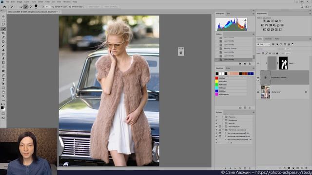 Резкость и фактура кривыми - Кривые в Adobe Photoshop - 12