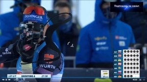 Биатлон 08.01.2022. Победа России в супермиксте