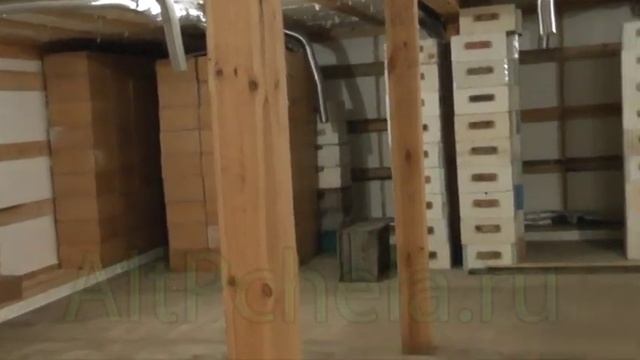 Современный омшаник и зимовка пчел. смотреть онлайн