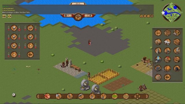 Играем в Towns - #3 - Рождение коммуны смотреть онлайн