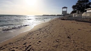Евпатория в ноябре 2023. Крым. Россия.