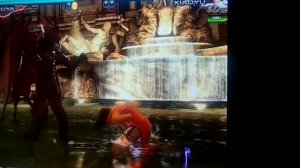 Tekken Tag Tournament 2 Prologue Devil Kazuua Powerful Gut Blow on Xiaoyu Alternate Ryona