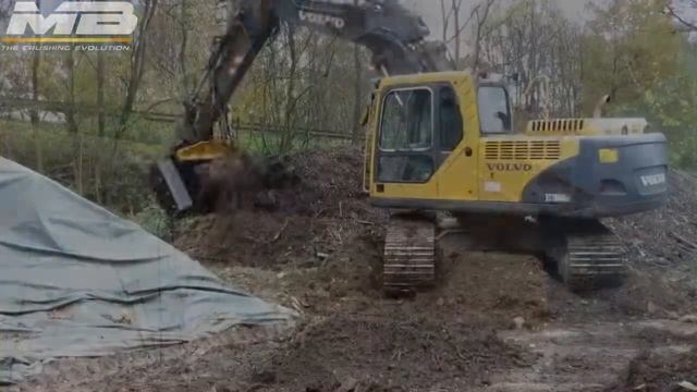 ПРОСЕИВАЮЩИЙ РОТОРНЫЙ КОВШ MB-HDS314 В РАБОТЕ! imparts55.ru смотреть онлайн